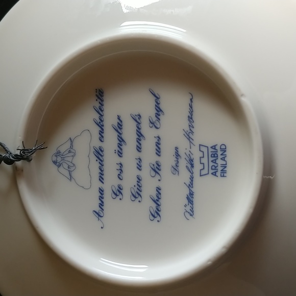 Vintage Set of 4 give us angels mini plates - Picture 5 of 9